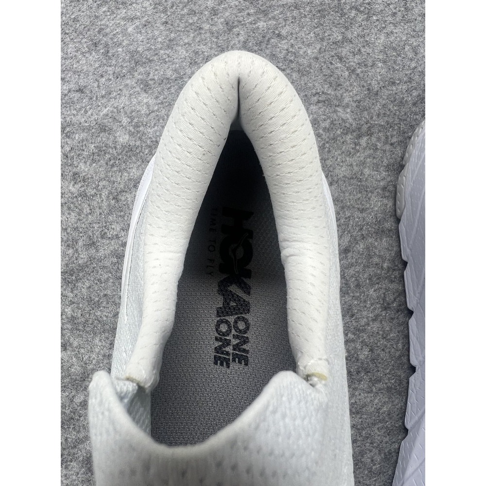 Hoka One One Cavu 3 Slip Shoes Womens Size 10.5 White Running Road 1106485 WLRC - Picture 5 of 8